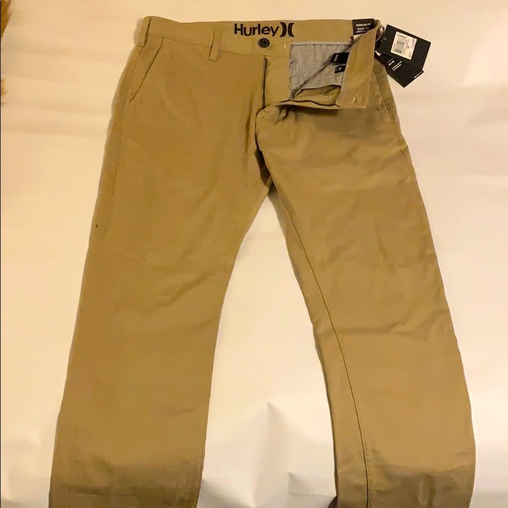 Nike/ Hurley khaki pants Regular Fit !!FIT SMALL!!